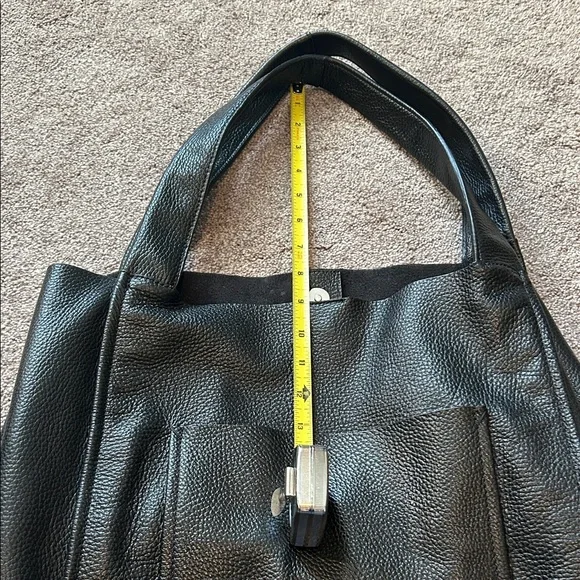 Zara Pebbled Leather Shoulder/Tote Bag - Picture 6 of 9